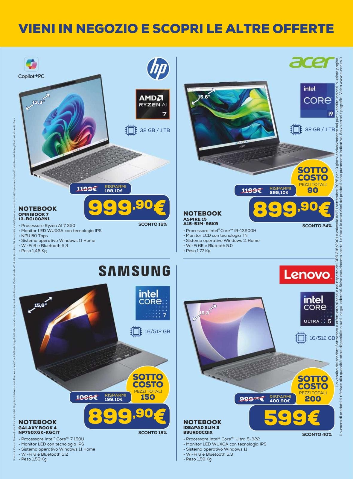 Pagina 6. del volantino Euronics - Sotto Costo