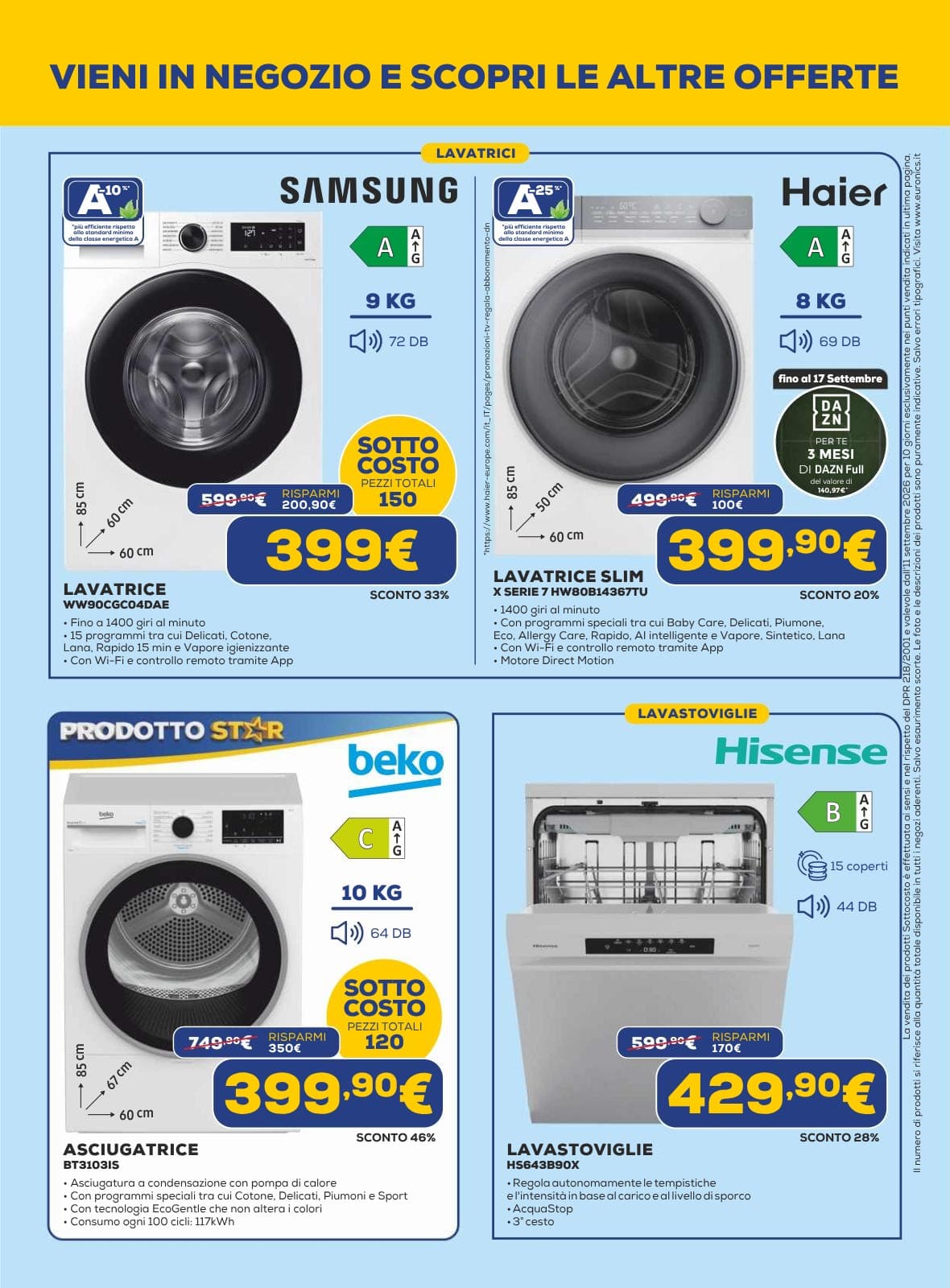 Pagina 16. del volantino Euronics - Sotto Costo