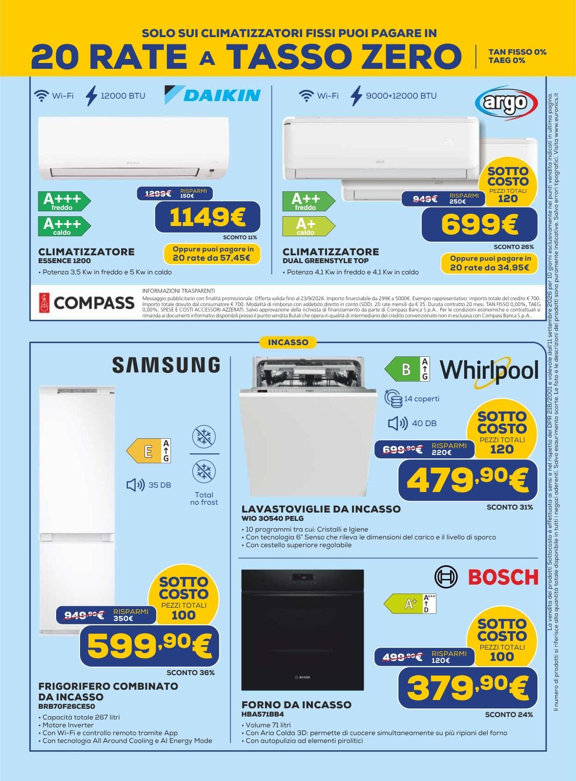Pagina 20. del volantino Euronics - Sotto Costo