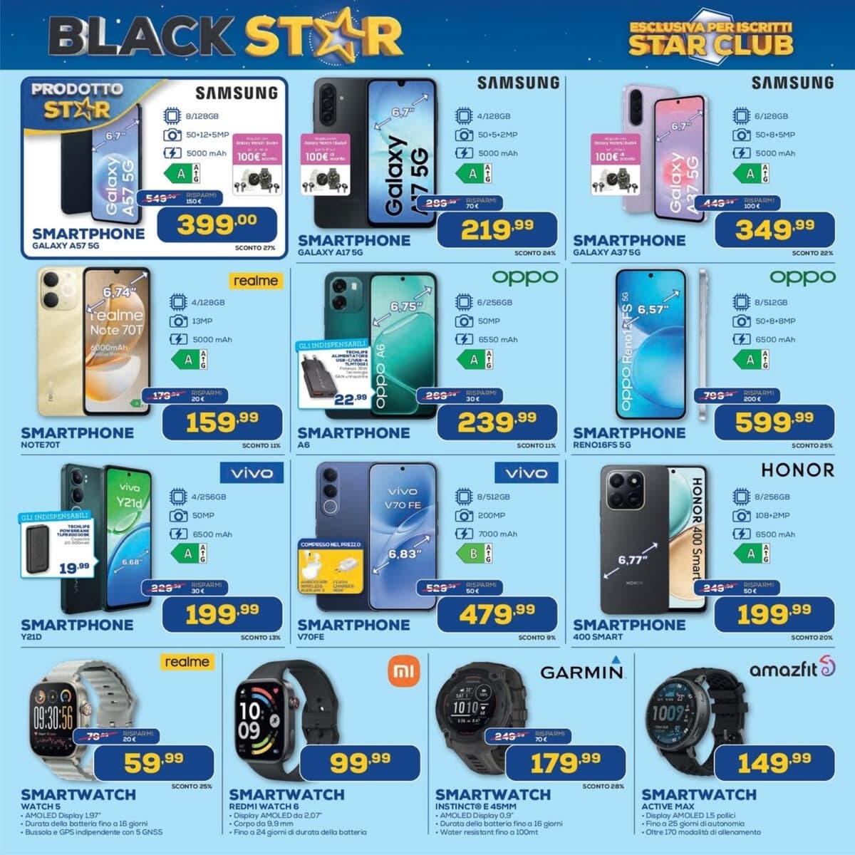 Pagina 4. del volantino Euronics - Black Star (Siem)