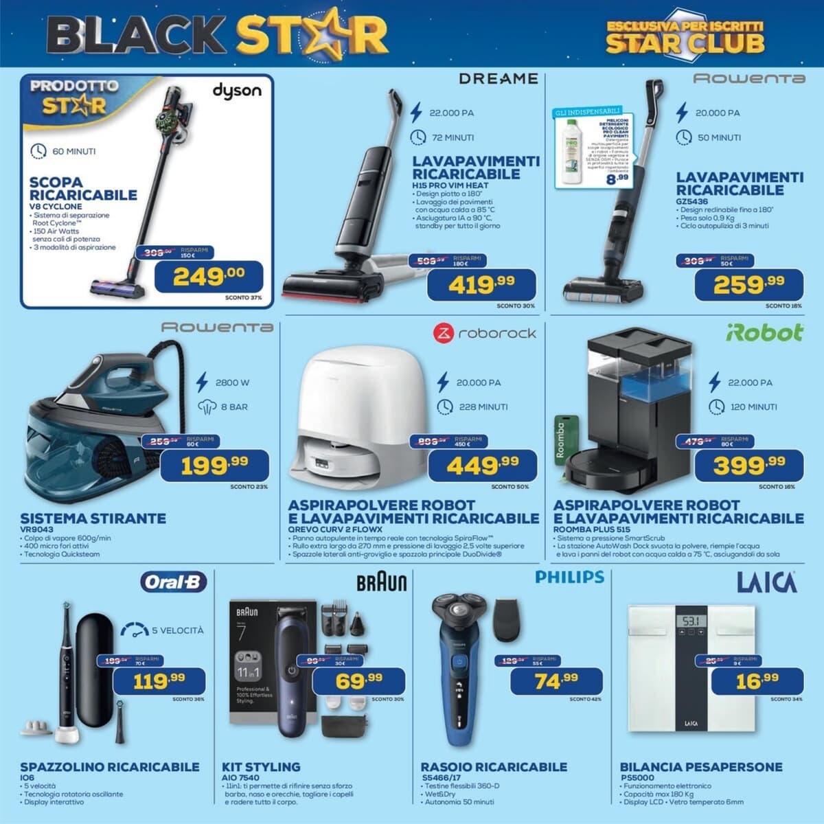 Pagina 8. del volantino Euronics - Black Star (Siem)
