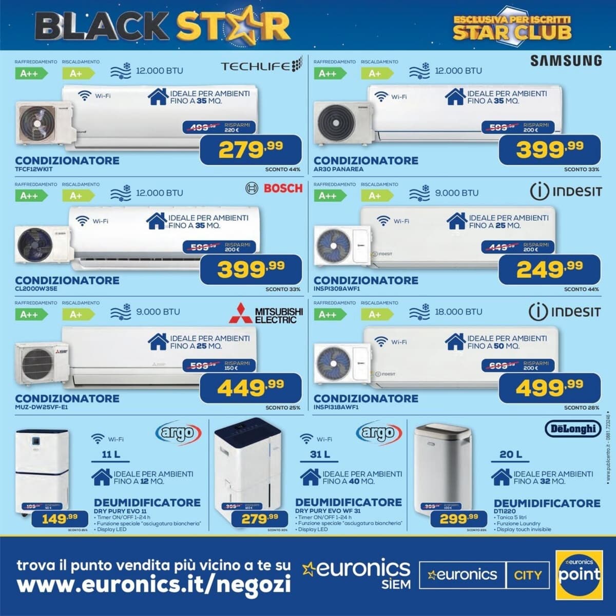 Pagina 12. del volantino Euronics - Black Star (Siem)