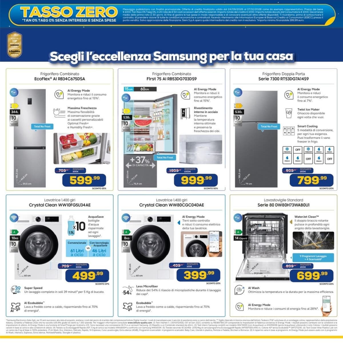 Pagina 18. del volantino Euronics - Black Star (Siem)
