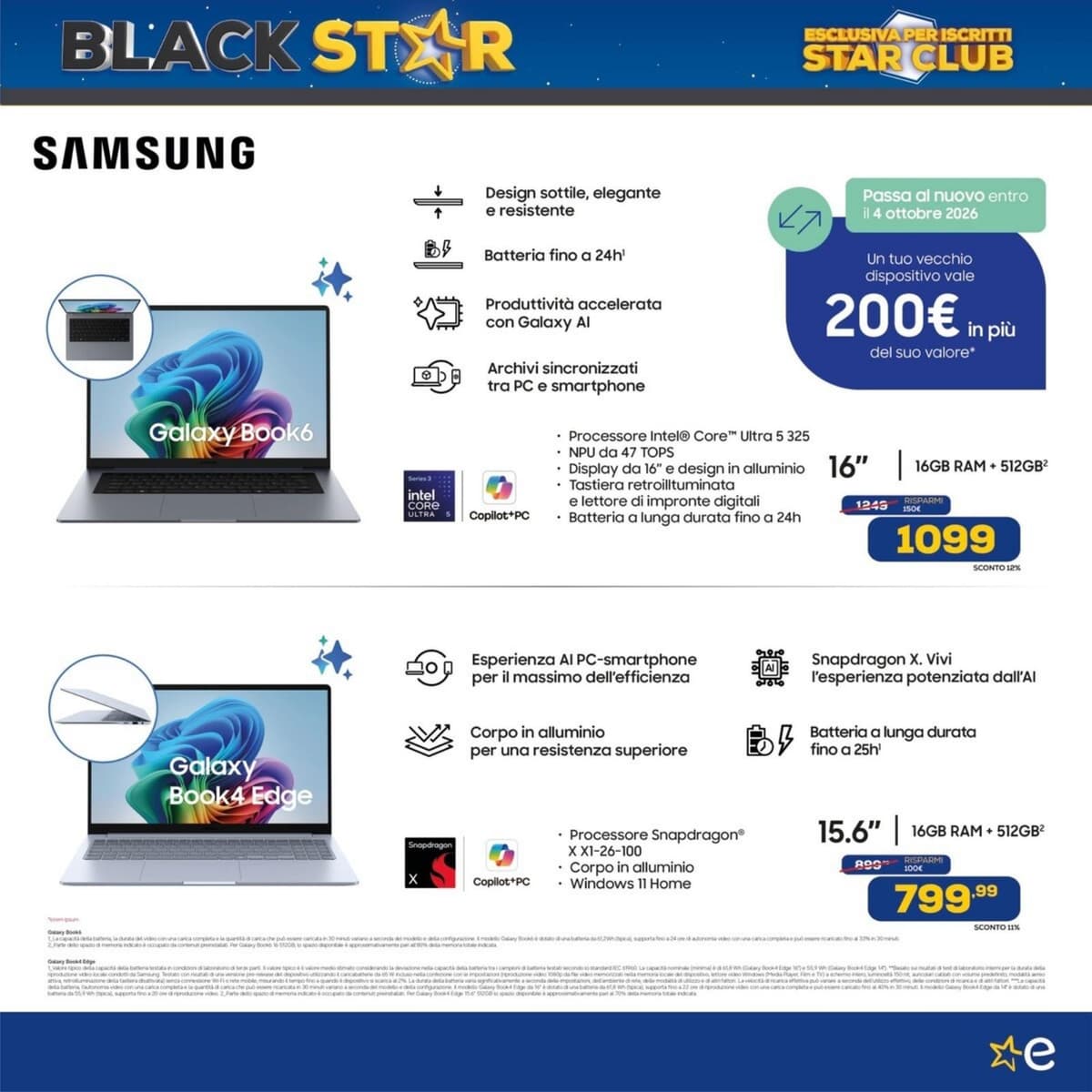 Pagina 19. del volantino Euronics - Black Star (Siem)