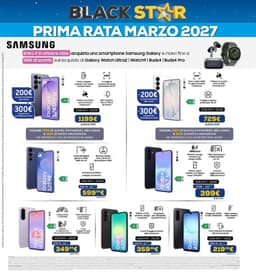 Pagina 4 del volantino Euronics Black Star (Lavia Lattea)