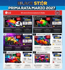 Pagina 13 del volantino Euronics Black Star (Lavia Lattea)