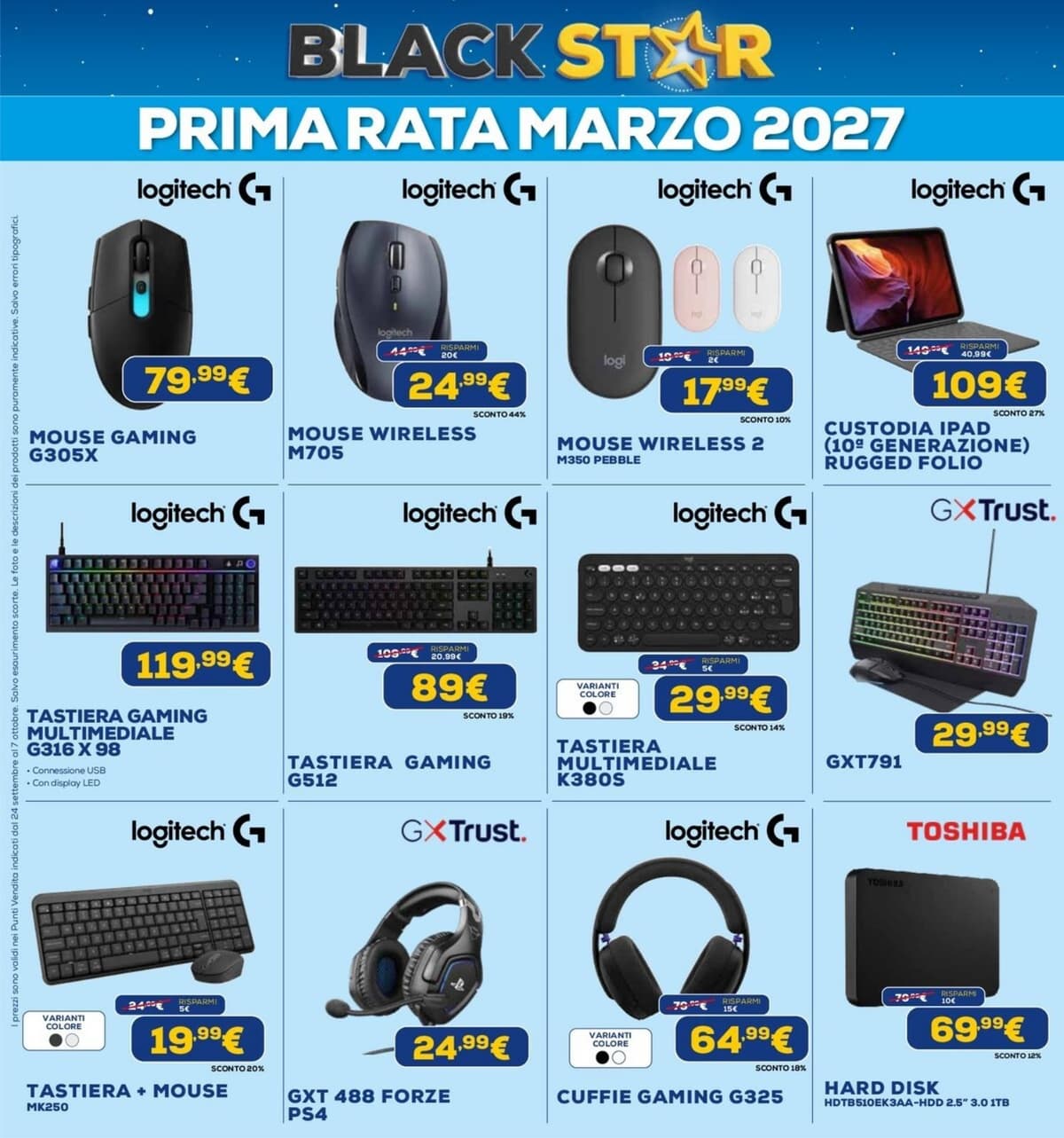 Pagina 25. del volantino Euronics - Black Star (Lavia Lattea)