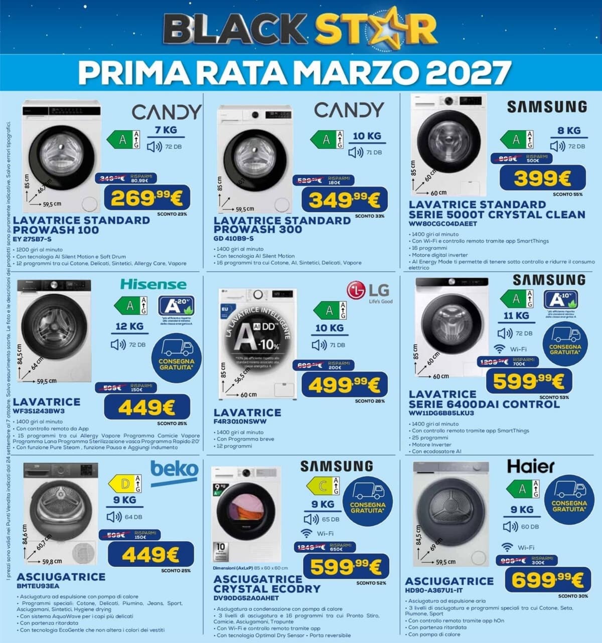 Pagina 29. del volantino Euronics - Black Star (Lavia Lattea)