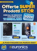 Copertina del volantino Euronics Offerte Super