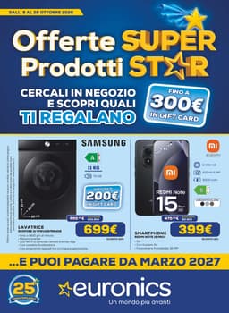 Pagina 1 del volantino Euronics Offerte Super