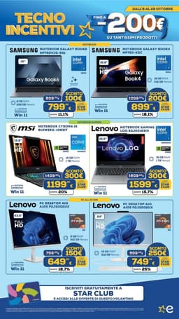 Pagina 3 del volantino Euronics Tecno incentivi (Tufano)