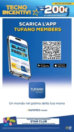 Pagina 7 del volantino Euronics Tecno incentivi (Tufano)