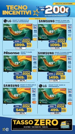 Pagina 14 del volantino Euronics Tecno incentivi (Tufano)