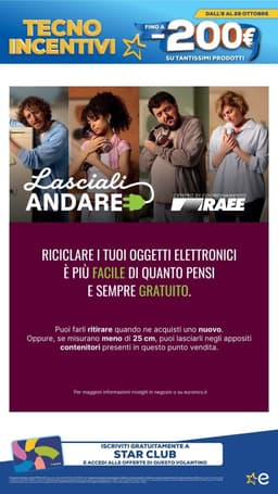 Pagina 17 del volantino Euronics Tecno incentivi (Tufano)