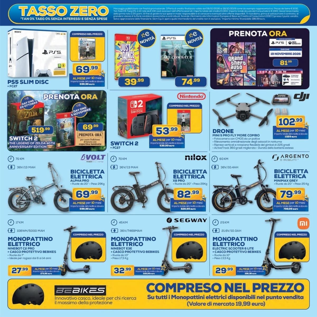 Pagina 7. del volantino Euronics - Tassso Zero (Siem)