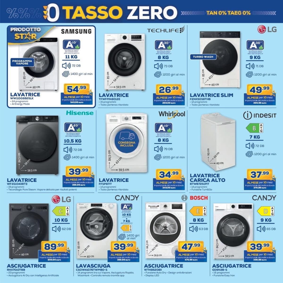 Pagina 10. del volantino Euronics - Tassso Zero (Siem)