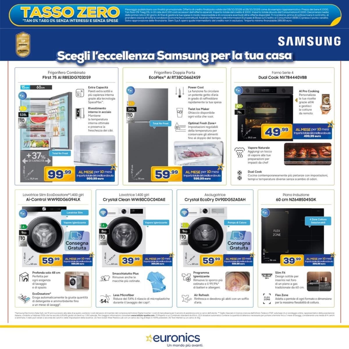Pagina 22. del volantino Euronics - Tassso Zero (Siem)