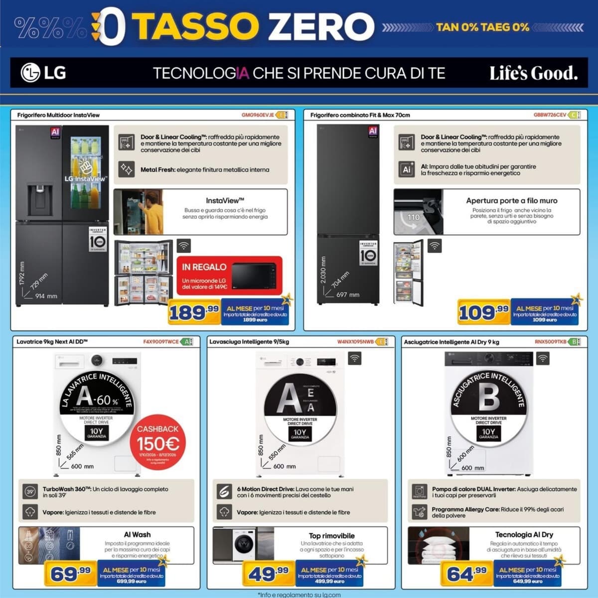 Pagina 23. del volantino Euronics - Tassso Zero (Siem)