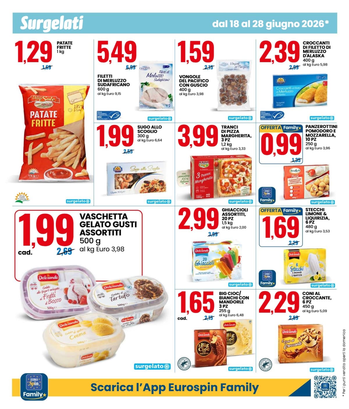 Pagina 10. del volantino Eurospin - Festa della freschezza 