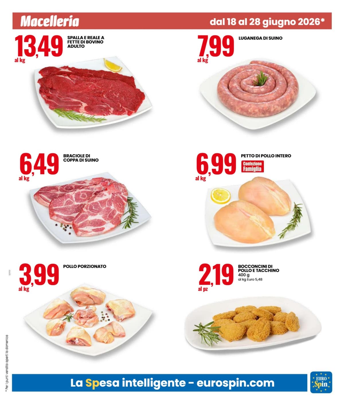 Pagina 13. del volantino Eurospin - Festa della freschezza 