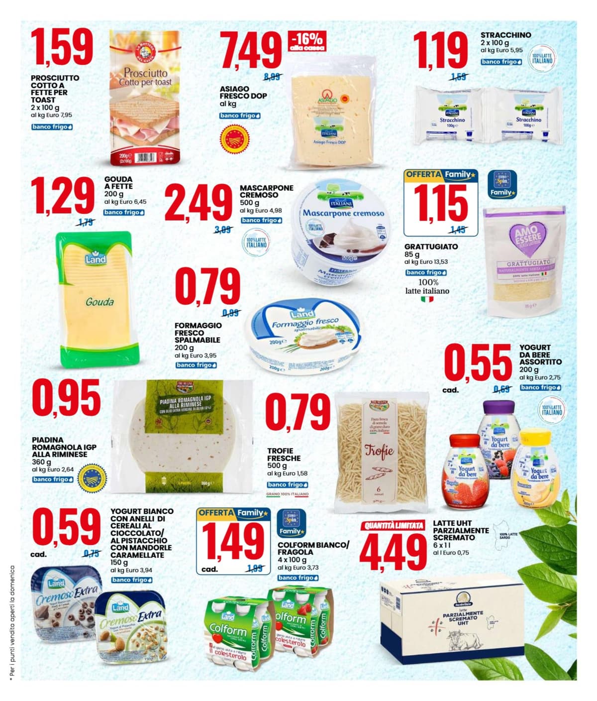 Pagina 3. del volantino Eurospin - Festa della freschezza 