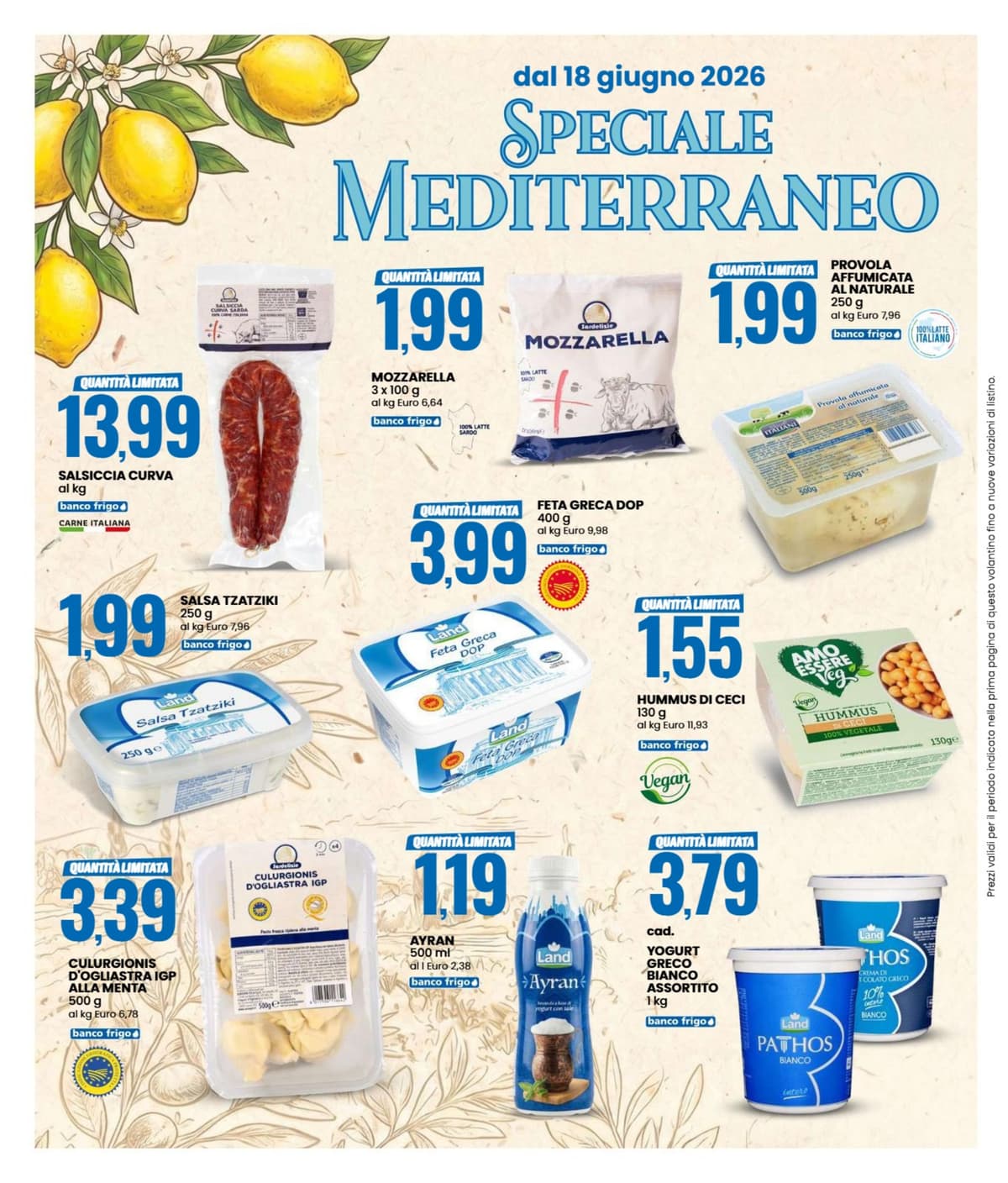 Pagina 6. del volantino Eurospin - Festa della freschezza 