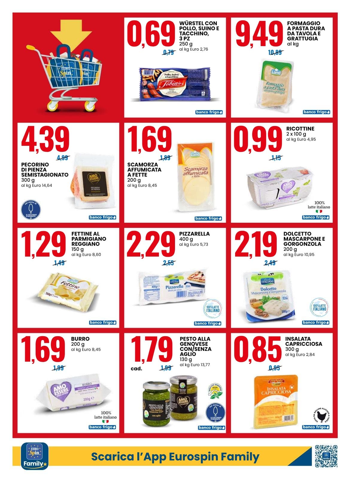 Pagina 4. del volantino Eurospin - Ribassati Luglio