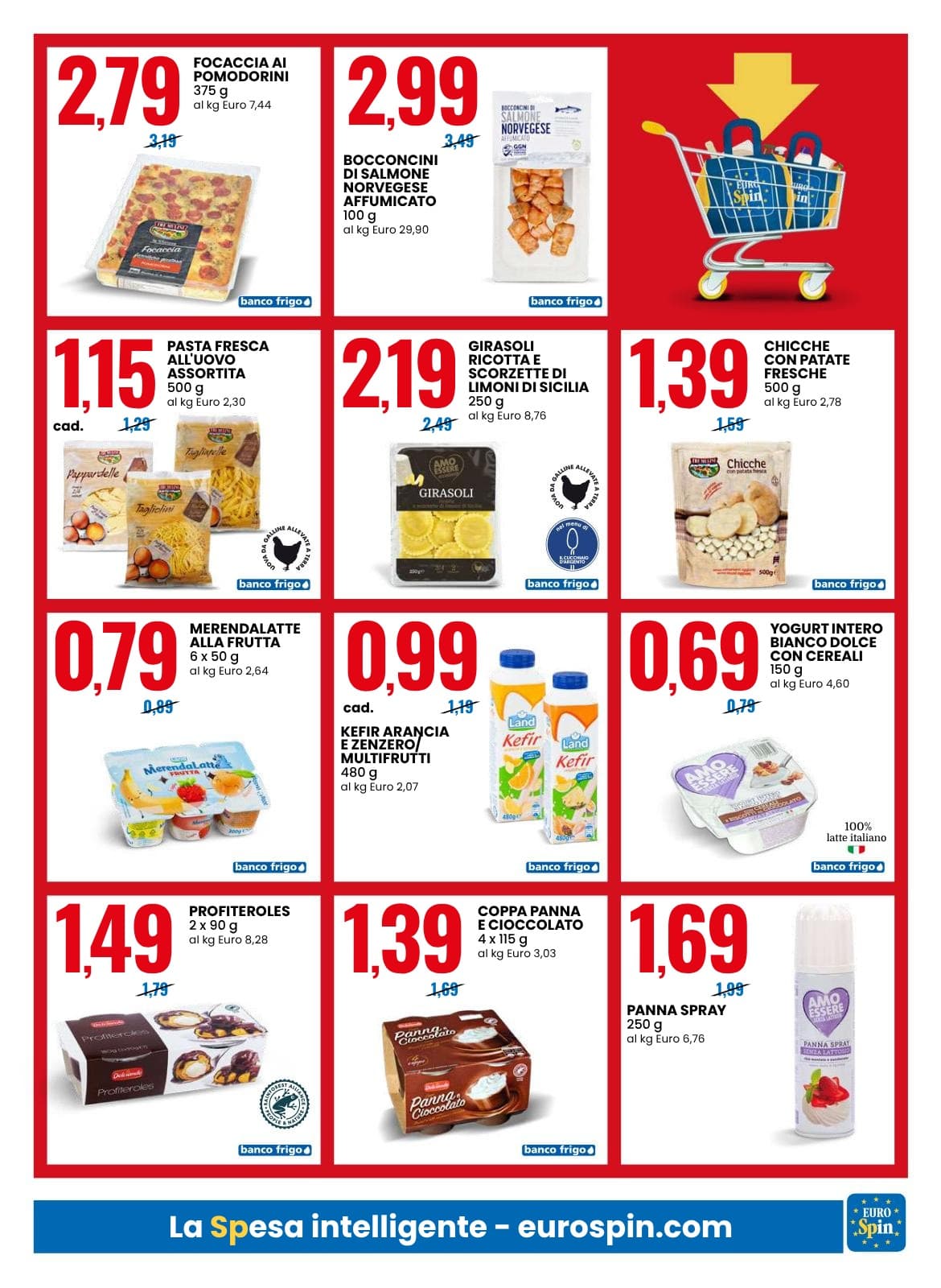 Pagina 5. del volantino Eurospin - Ribassati Luglio