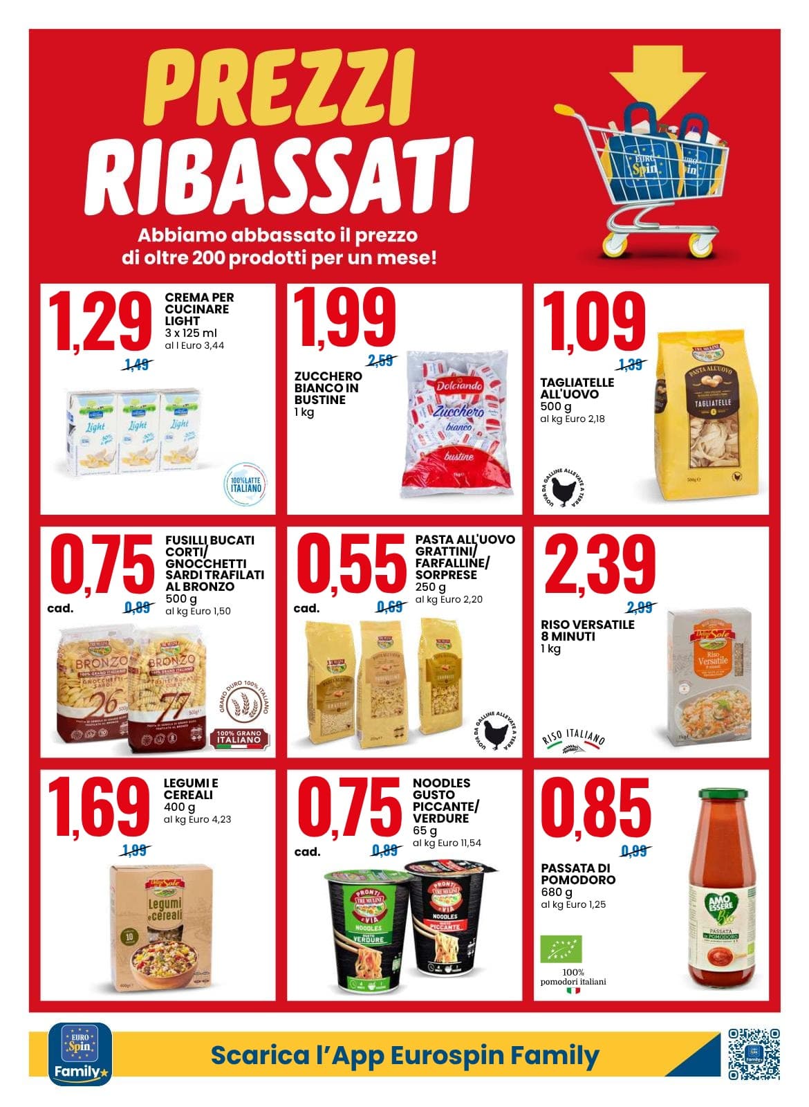 Pagina 6. del volantino Eurospin - Ribassati Luglio
