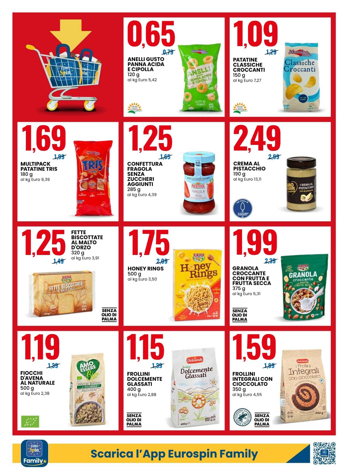 Pagina 8. del volantino Eurospin - Ribassati Luglio