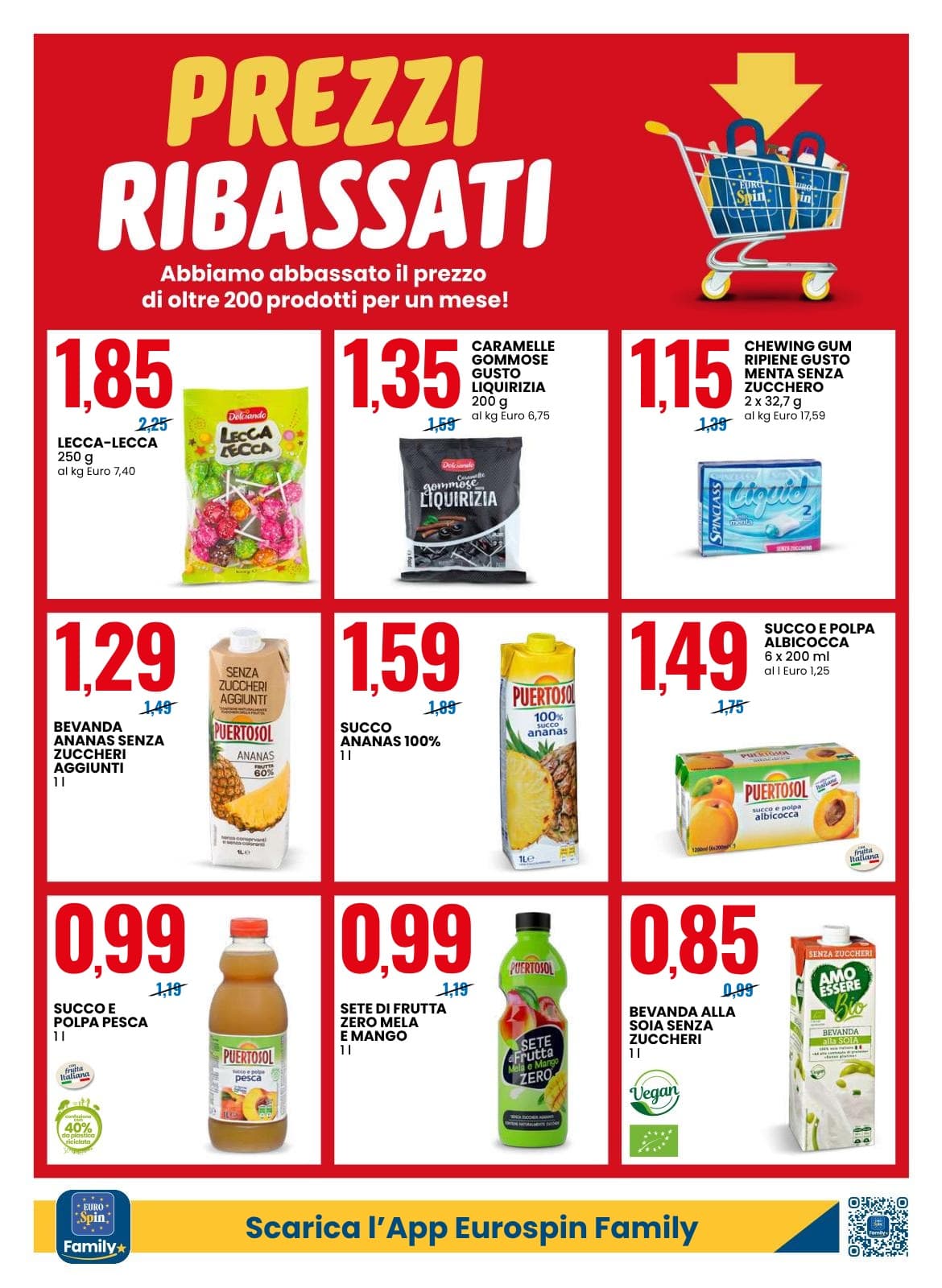 Pagina 10. del volantino Eurospin - Ribassati Luglio