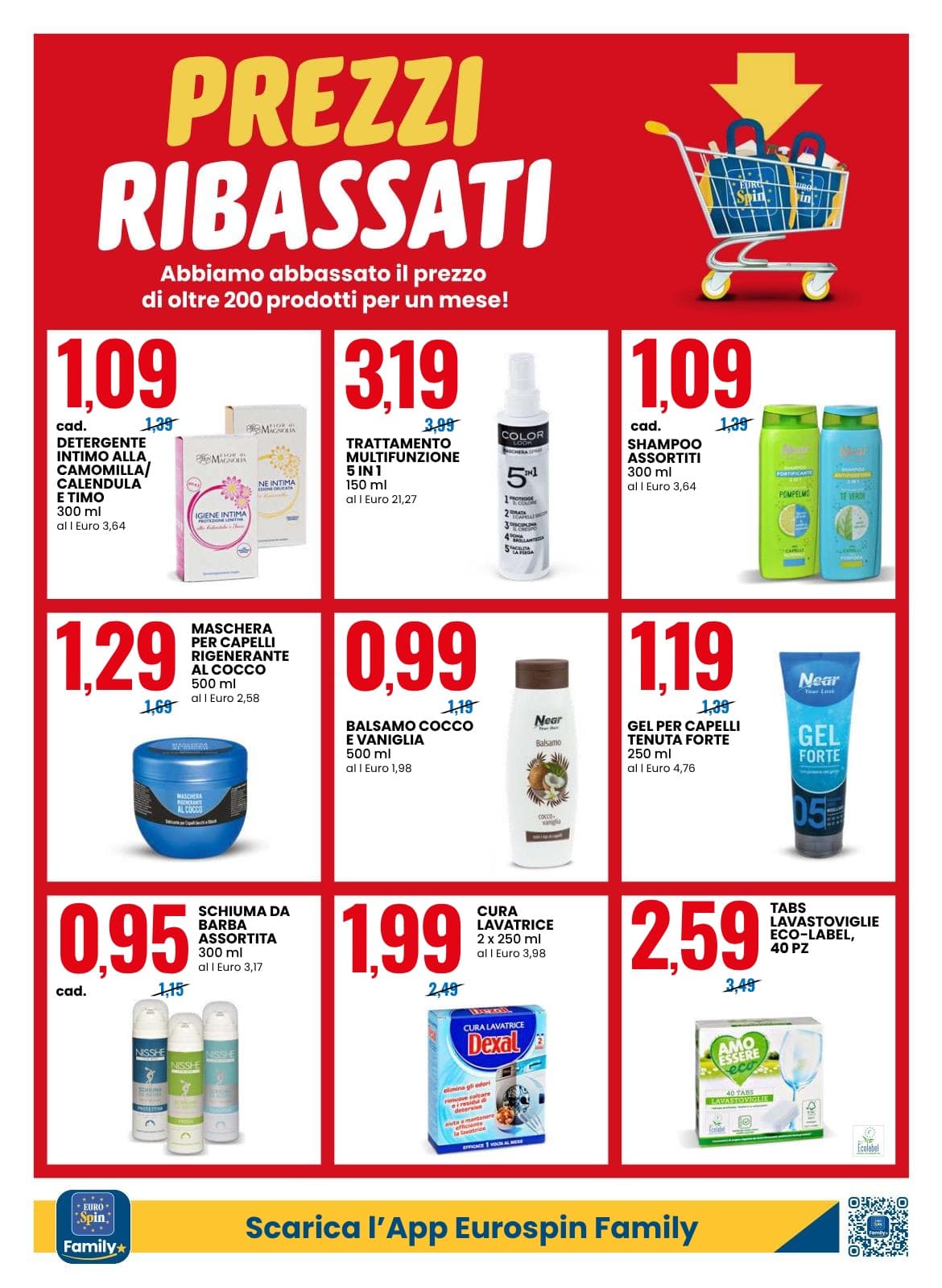 Pagina 14. del volantino Eurospin - Ribassati Luglio