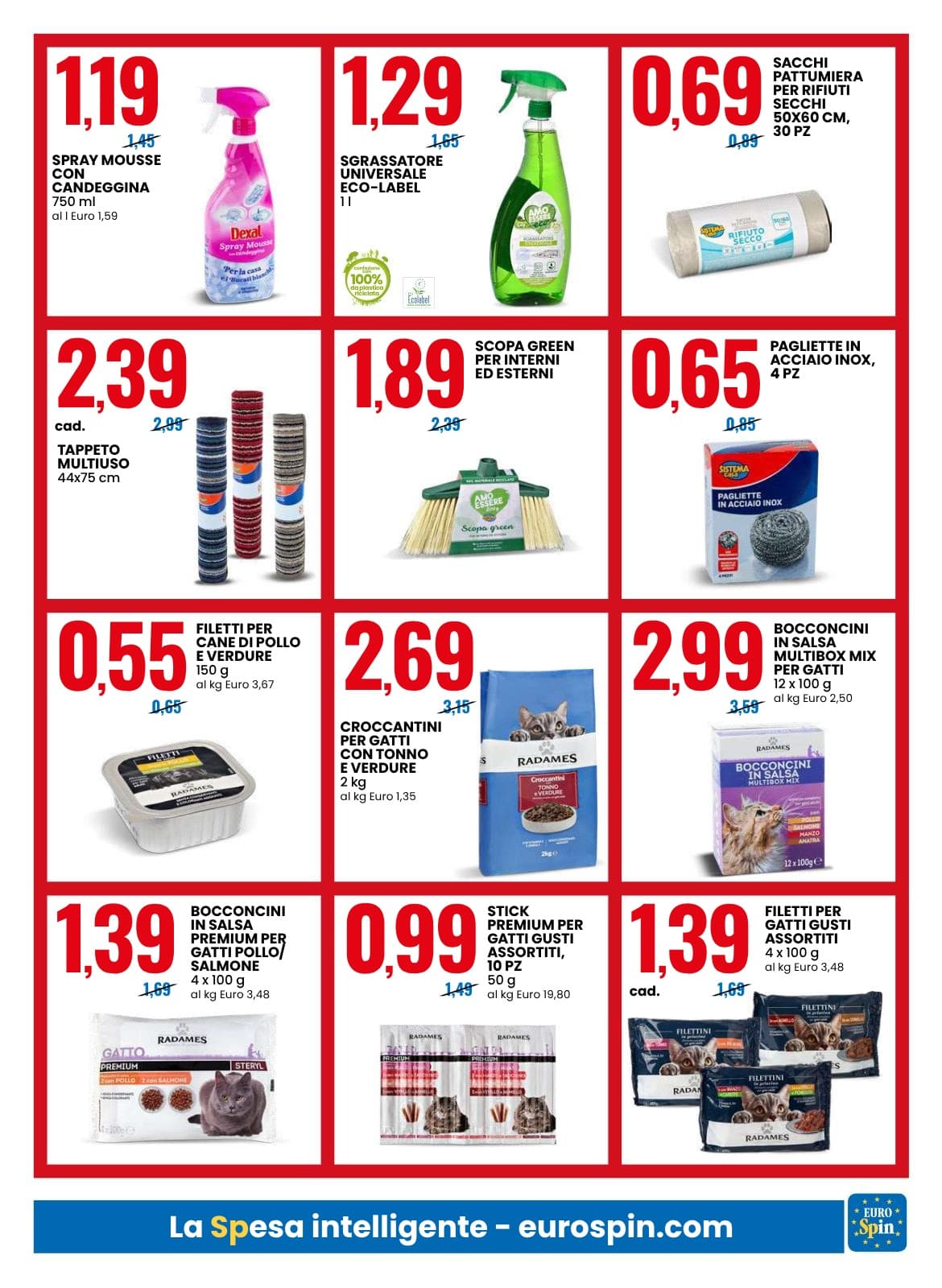 Pagina 15. del volantino Eurospin - Ribassati Luglio