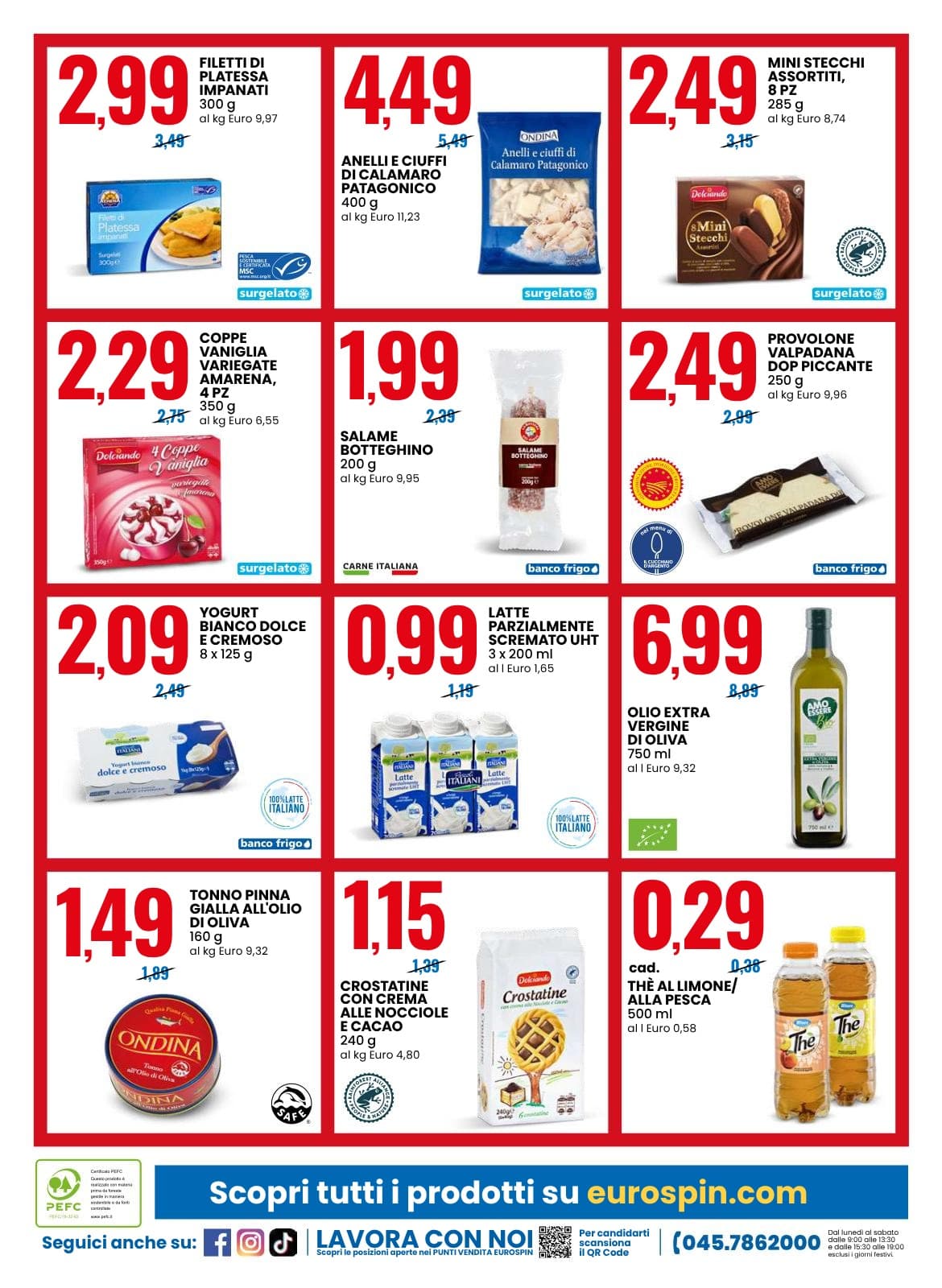 Pagina 16. del volantino Eurospin - Ribassati Luglio