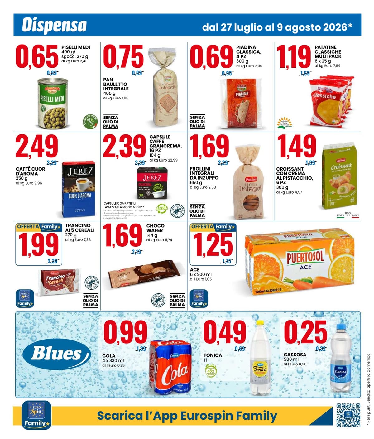 Pagina 4. del volantino Eurospin - SPECIALE GRIGLIATA E GELATI