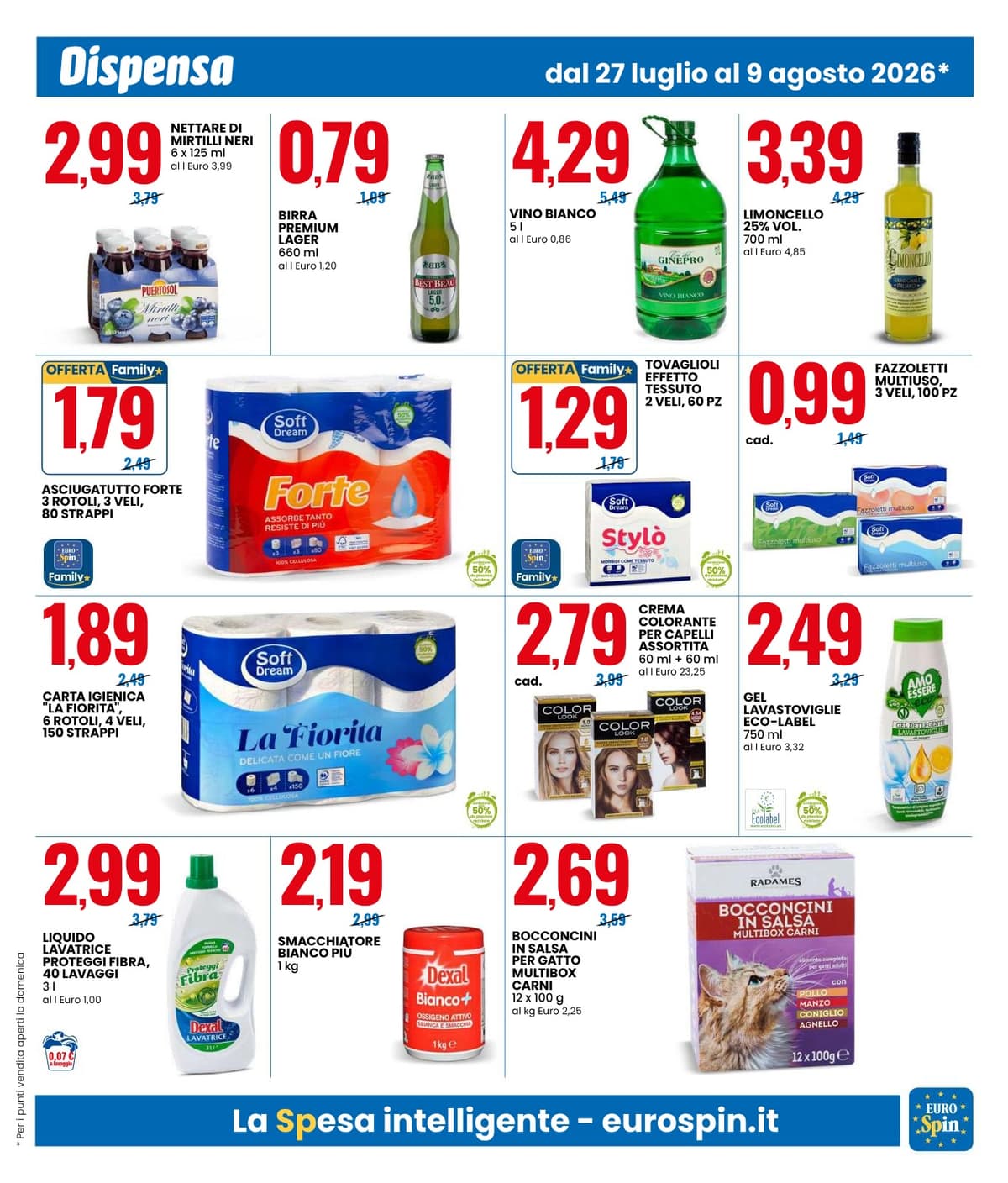 Pagina 5. del volantino Eurospin - SPECIALE GRIGLIATA E GELATI dal 28/07/2026