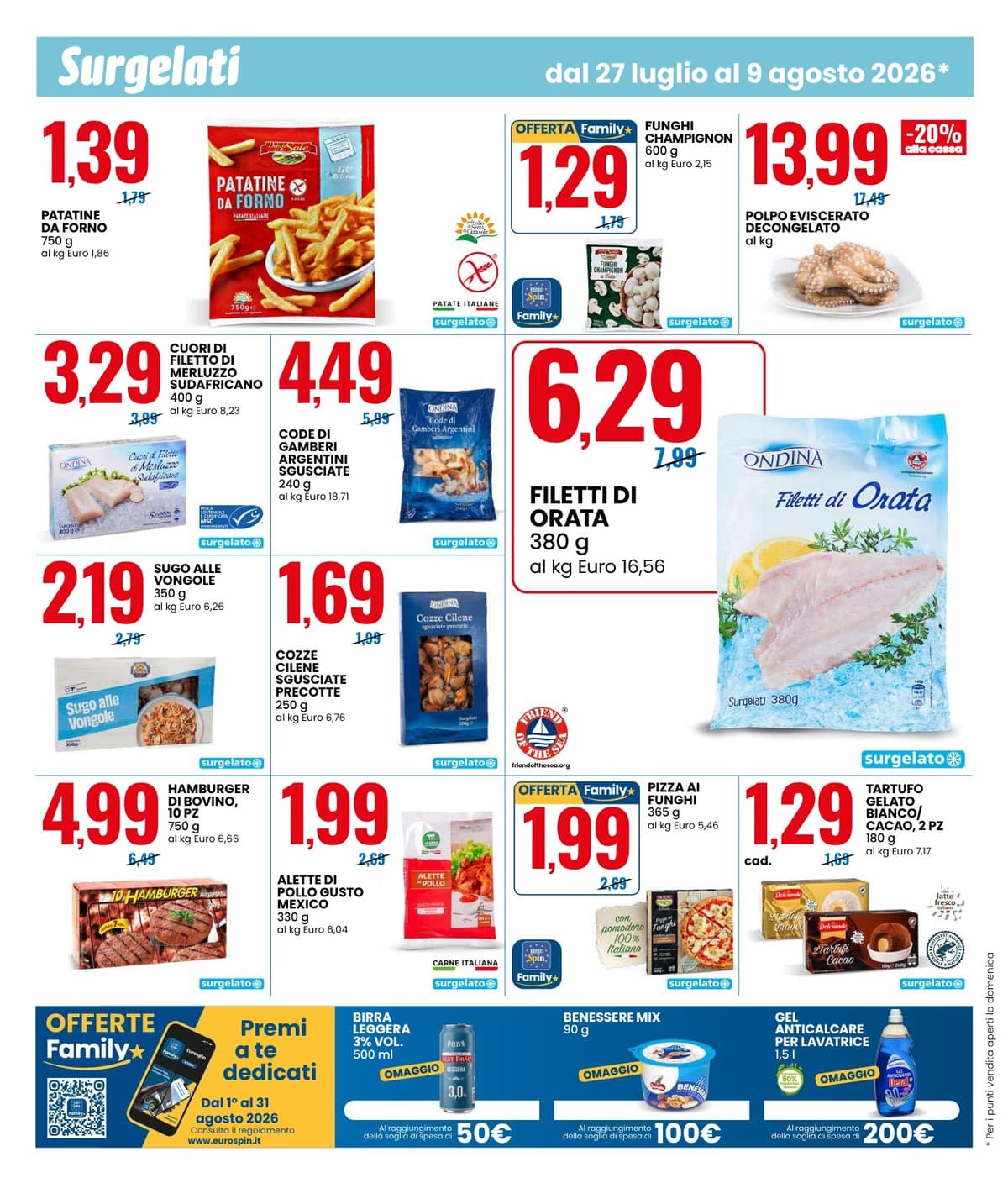 Pagina 6. del volantino Eurospin - SPECIALE GRIGLIATA E GELATI