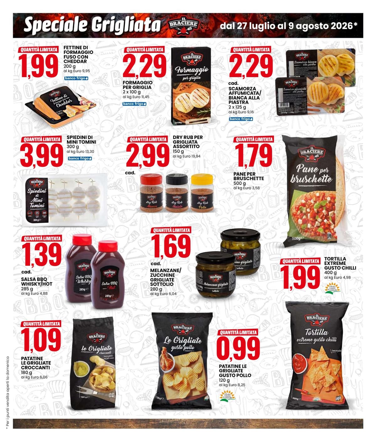Pagina 9. del volantino Eurospin - SPECIALE GRIGLIATA E GELATI