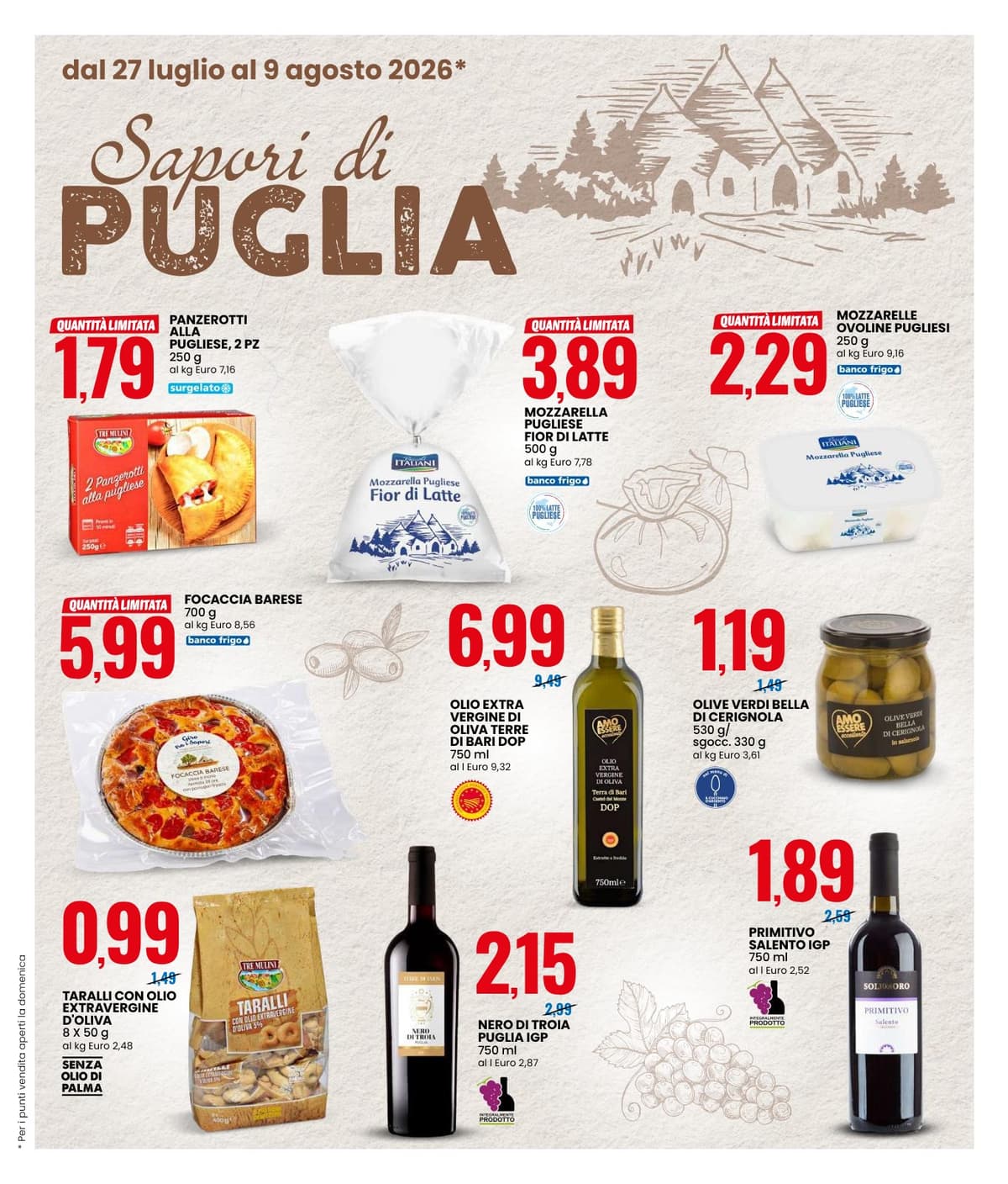 Pagina 11. del volantino Eurospin - SPECIALE GRIGLIATA E GELATI dal 28/07/2026