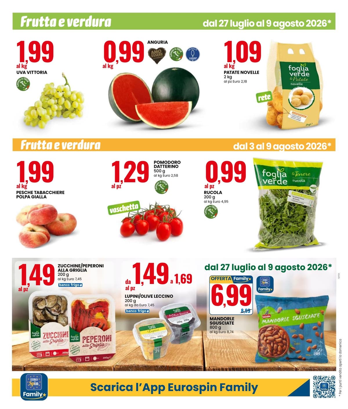 Pagina 12. del volantino Eurospin - SPECIALE GRIGLIATA E GELATI