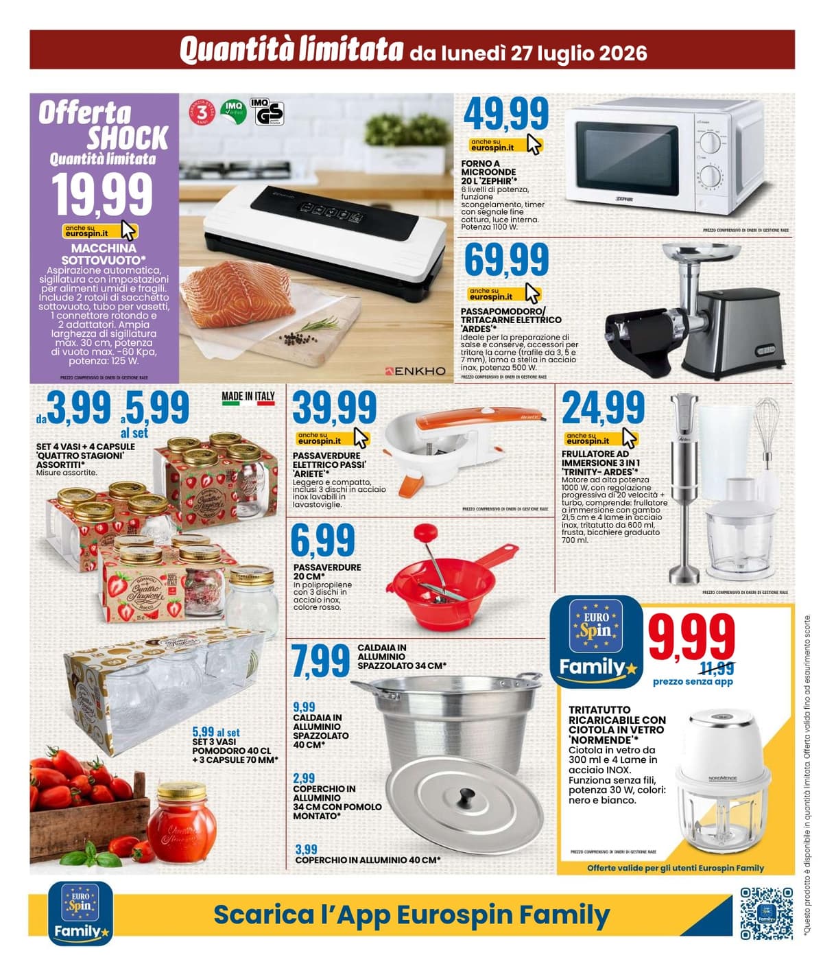 Pagina 16. del volantino Eurospin - SPECIALE GRIGLIATA E GELATI