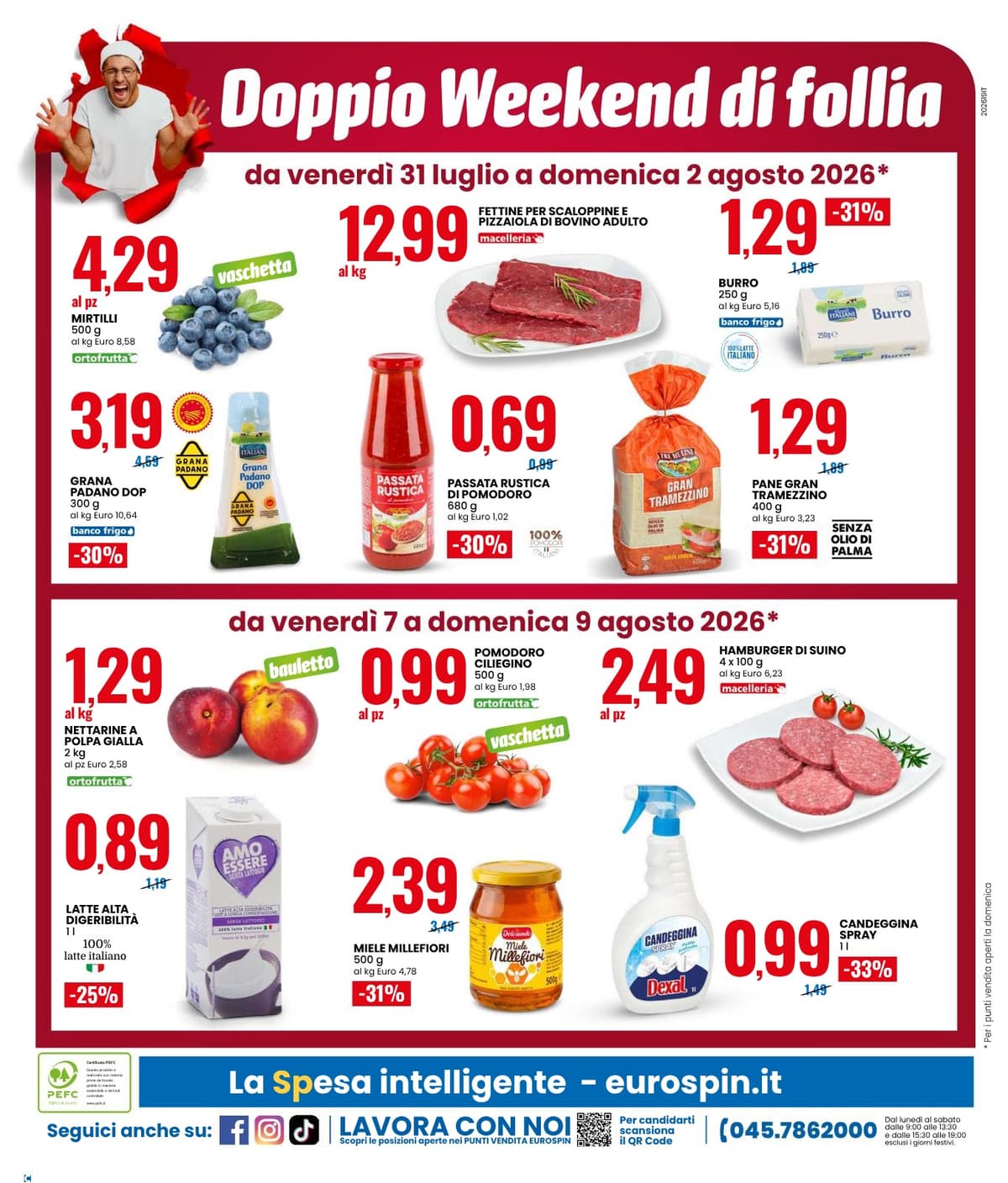 Pagina 20. del volantino Eurospin - SPECIALE GRIGLIATA E GELATI
