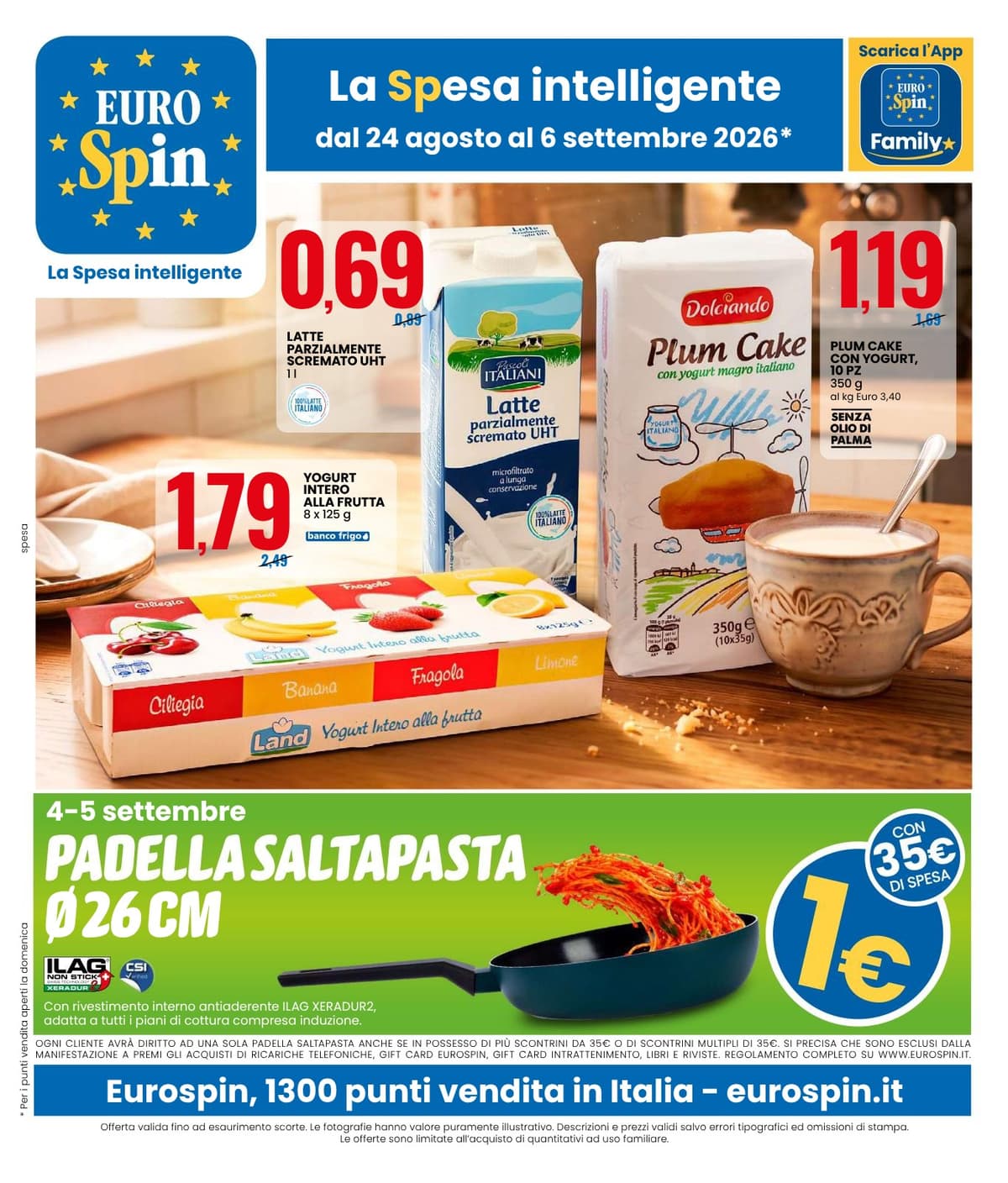 Pagina 1. del volantino Eurospin - La spesa intelligente
