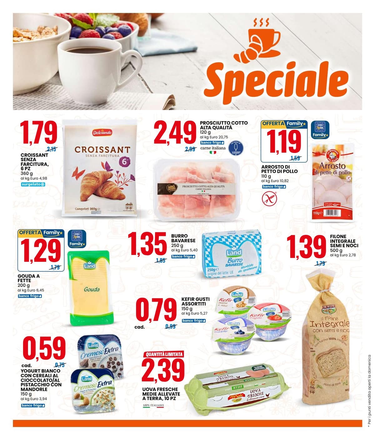 Pagina 2. del volantino Eurospin - La spesa intelligente