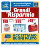 Copertina del volantino Eurospin GRANDI DEL RISPARMIO