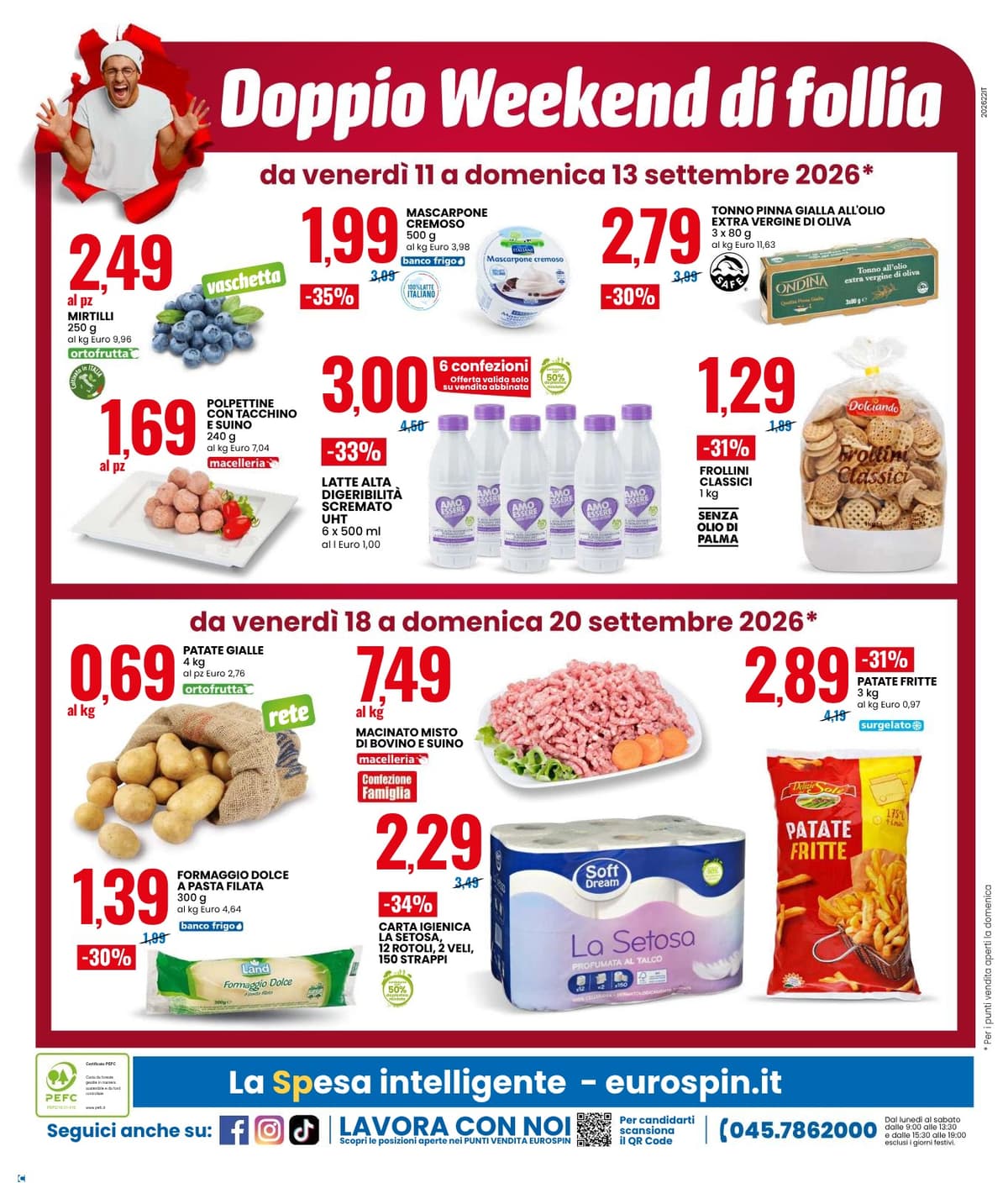 Pagina 22. del volantino Eurospin - GRANDI DEL RISPARMIO