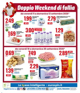 Pagina 22 del volantino Eurospin GRANDI DEL RISPARMIO