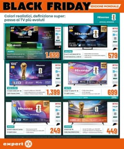 Pagina 22 del volantino Expert Black Friday Edizione Mondiale