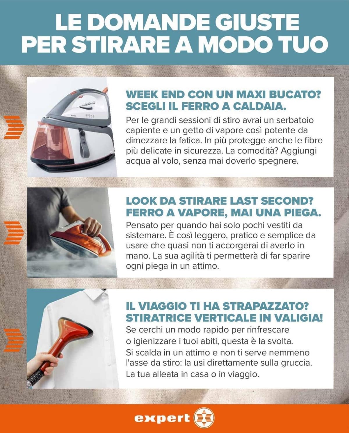 Pagina 2. del volantino Expert - Selection: stiro. con noi tutto fila liscio dal 14/07/2026