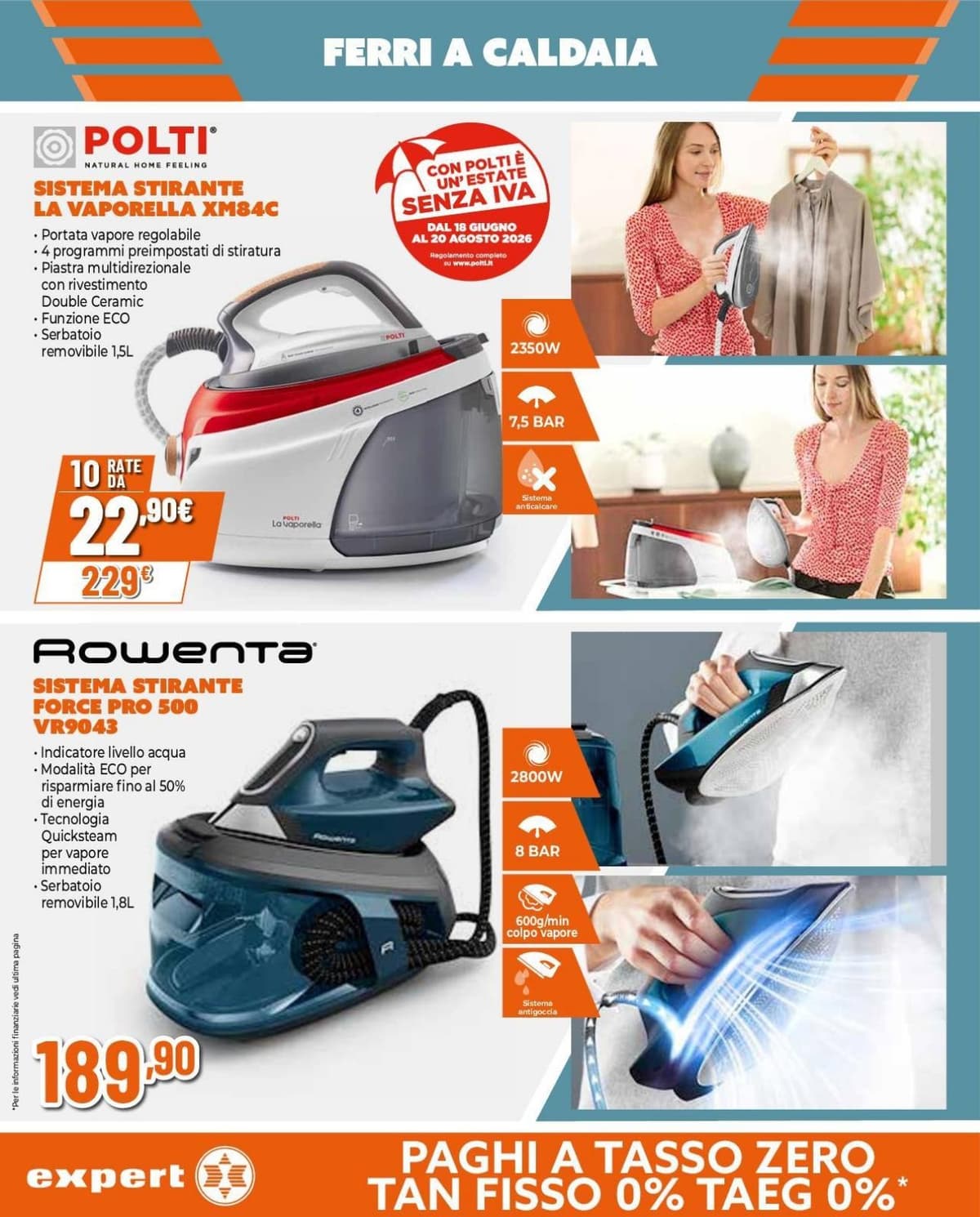 Pagina 4. del volantino Expert - Selection: stiro. con noi tutto fila liscio dal 14/07/2026